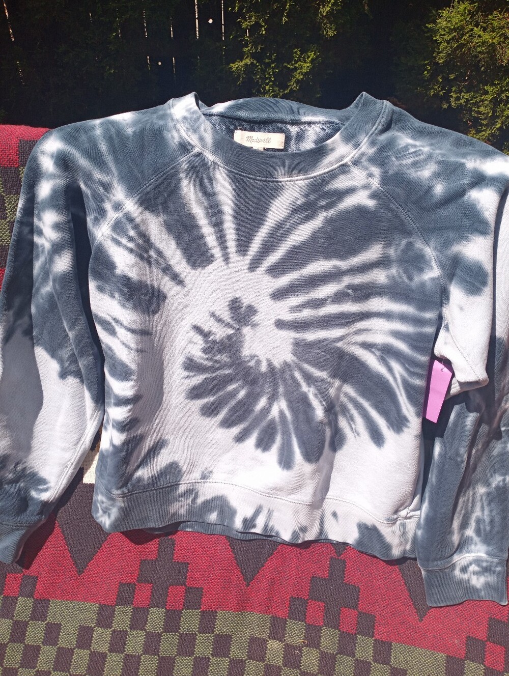 Madewell Tie-dye Top Size Medium